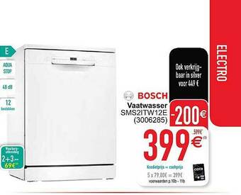 Cora Vaatwasser aanbieding