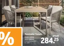 GAMMA Tuintafel Tulum aanbieding