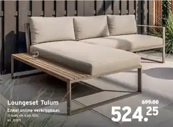 Loungeset Tulum