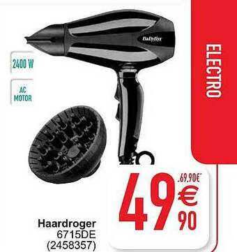 Cora Haardroger aanbieding
