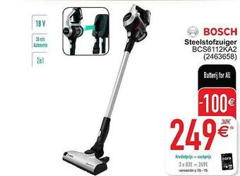 Cora Steelstofzuiger aanbieding