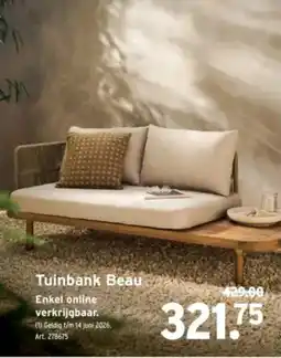 GAMMA Tuinbank Beau aanbieding