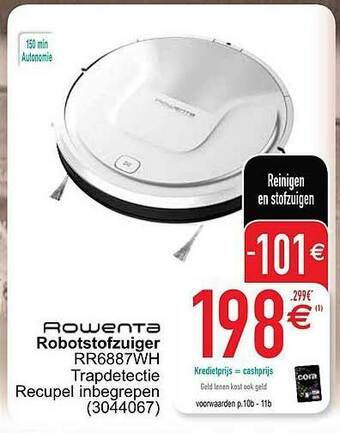 Cora Robotstofzuiger aanbieding