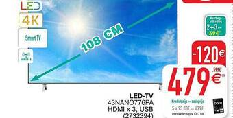 Cora Led Tv aanbieding