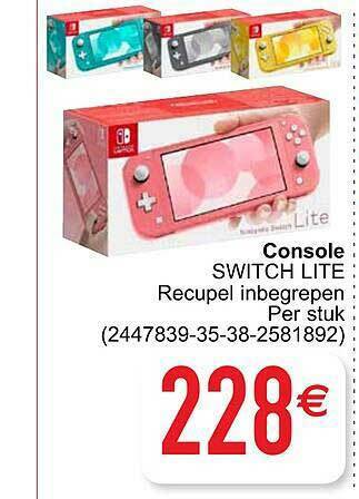 Cora Console Switch Lite aanbieding