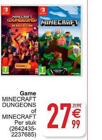 Cora Game Minecraft Dungeons Of Minecraft aanbieding