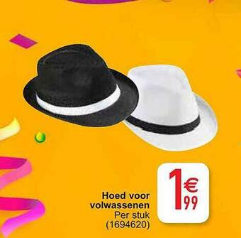 Hoed Voor Volwassenen