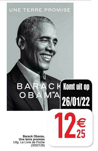 Cora Barack Obama, Une Terre Promise aanbieding
