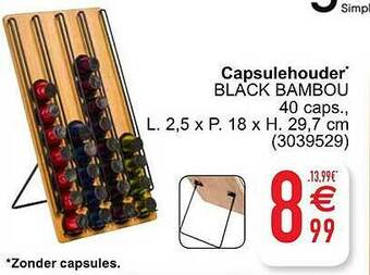 Cora Capsulehouder aanbieding