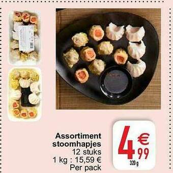 Cora Assortiment Stoomhapjes aanbieding