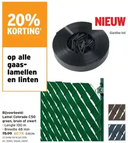 GAMMA Lamel Colorado C50 aanbieding