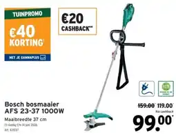 GAMMA Bosch bosmaaier AFS 23-37 aanbieding