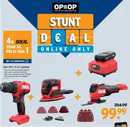 GAMMA Skil 20V 4-in-1 Pakket aanbieding