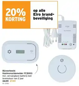 GAMMA Koolmonoxidemelder FC5003 aanbieding
