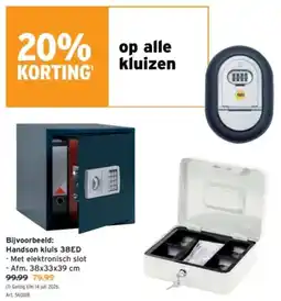 GAMMA Handson Kluis 38ED aanbieding