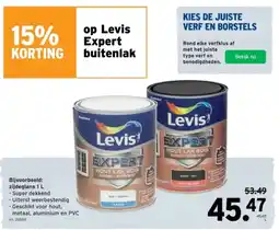 GAMMA Levis Zijdeglans aanbieding