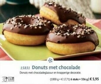 Donuts met chocolade