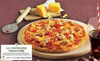 Bofrost American pizza chicken bbq aanbieding
