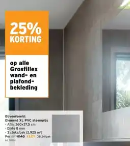 GAMMA Grosfillex Wand en Plafondbekleding aanbieding