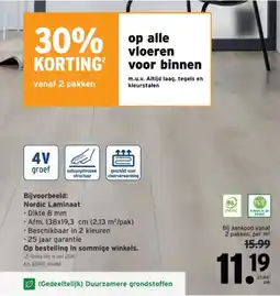 GAMMA Nordic Laminaat aanbieding