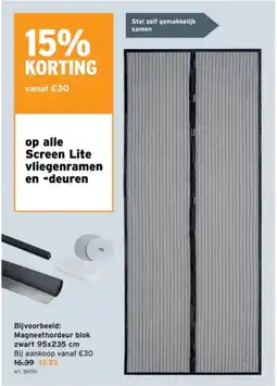 GAMMA Screen Lite vliegenramen en deuren aanbieding