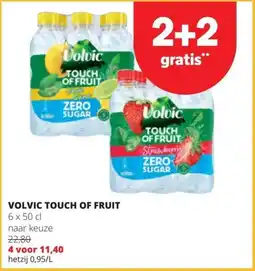 Spar Volvic Touch of Fruit aanbieding