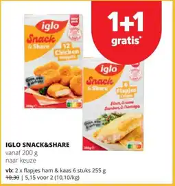 Spar Iglo Snack & Share aanbieding
