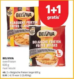 Spar Belviva ovenfrieten aanbieding