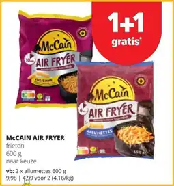 Spar McCain Air Fryer frieten aanbieding