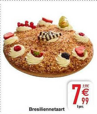 Cora Bresiliennetaart aanbieding