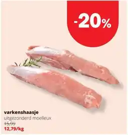 Spar Varkenshaasje Uitgezonderd Moelleux aanbieding