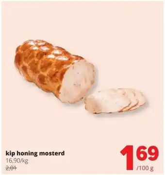 Spar Kip honing mosterd aanbieding