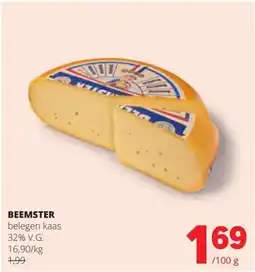 Spar Beemster belegen kaas aanbieding