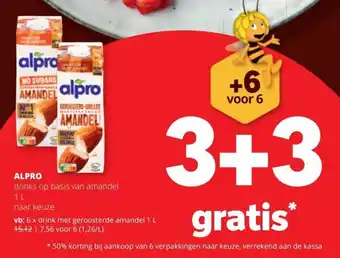 Alpro drinks op basis van amandel