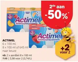 Spar Actimel aanbieding