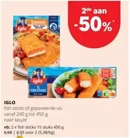 Spar Iglo aanbieding