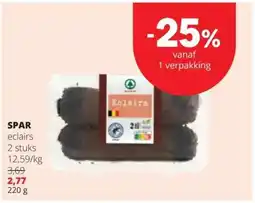 Spar Spar eclairs aanbieding