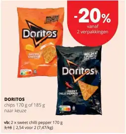 Spar Doritos aanbieding