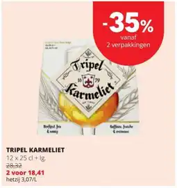 Spar Tripel Karmeliet aanbieding