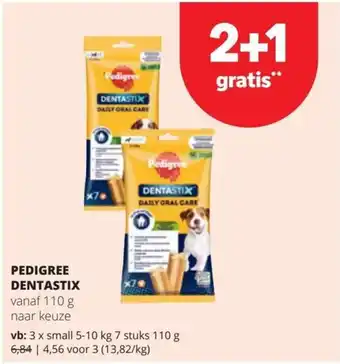 Spar Pedigree Dentastix aanbieding