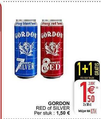 Cora Gordon Red Of Silver aanbieding