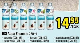 Happyland Bsi aqua essence aanbieding