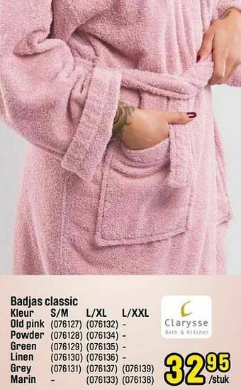Happyland Badjas classic aanbieding