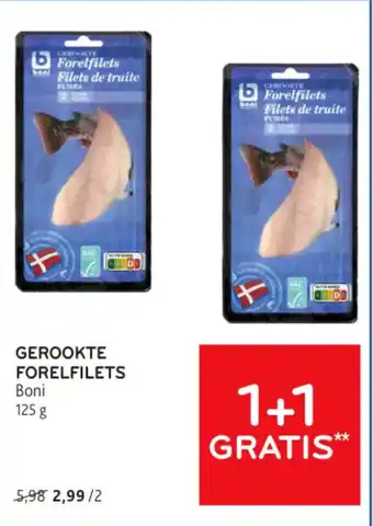 Alvo Gerookte forelfilets aanbieding