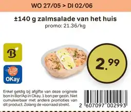 Bon Ap zalmsalade van het huis aanbieding