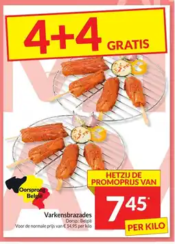 Intermarché Varkensbrazades aanbieding