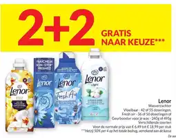 Intermarché Lenor Wasverzachter Vloeibaar, Fresh air of Geurbooster voor je was aanbieding