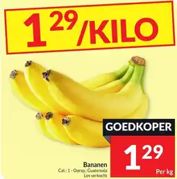 Intermarché Bananen aanbieding