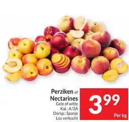 Intermarché Perziken of Nectarines Gele of witte aanbieding
