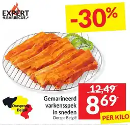 Intermarché Gemarineerd varkensspek in sneden aanbieding